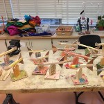 weather vanes, Mrs. Johnston's class
